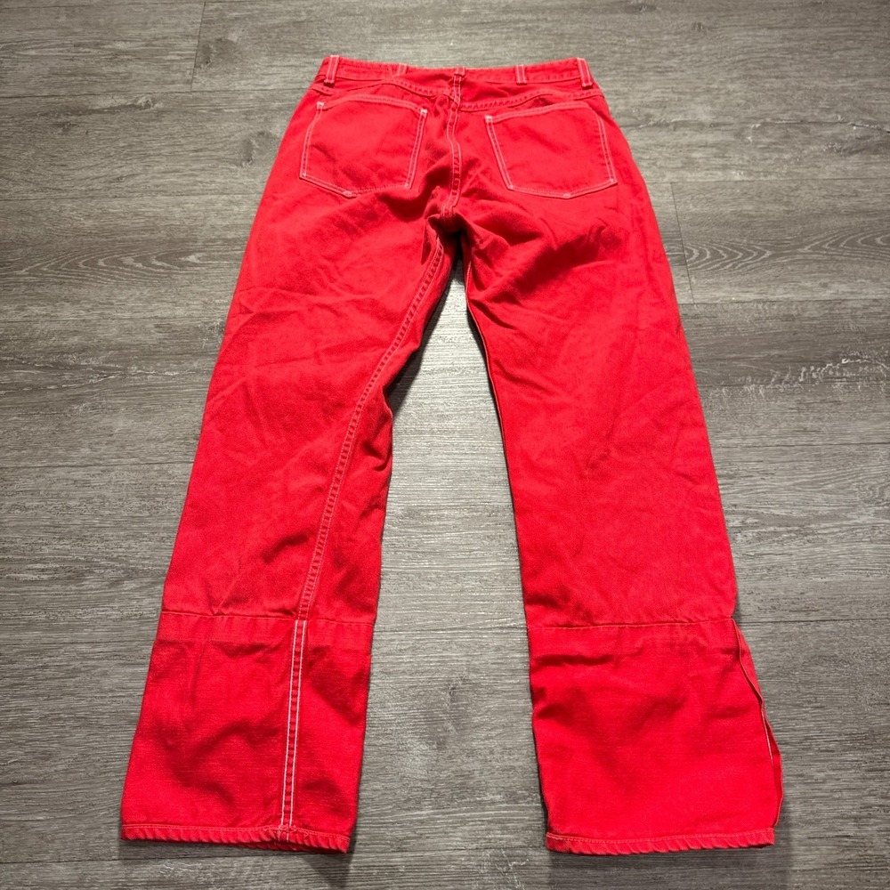 Rag Bone Jeans Womens 27 Red Denim 100% Cotton Slim Straight 27x27 Casual Adult - Picture 6 of 11